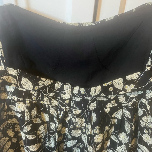 Zara metallic floral romper - Picture 6 of 7